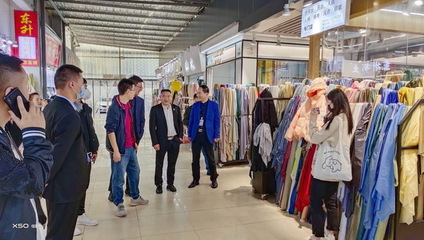 深入市場調研，共謀協同發展 中國輕紡城轉移印花行業協會走訪杭州四季青面料市場紀實